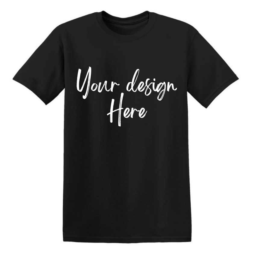 Add Your Own Design Custom Personalized T-Shirt 145 g/m²