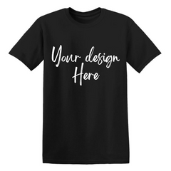 Add Your Own Design Custom Personalized T-Shirt 145 g/m²